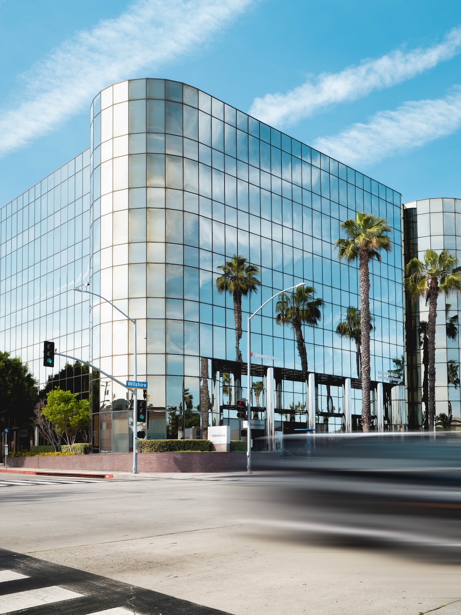 Photo by Rahul Bhogal architectural photography of glass building
